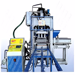 automatic fly ash brick & block machine with vibro. (6cvt).