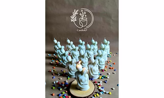 Couple Shape candle