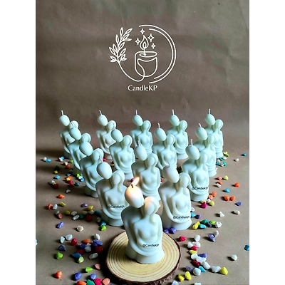 Couple Shape candle