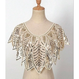 Ladies embroidery cape
