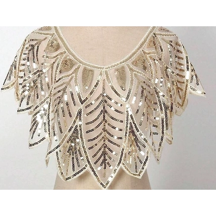 Ladies embroidery cape-2