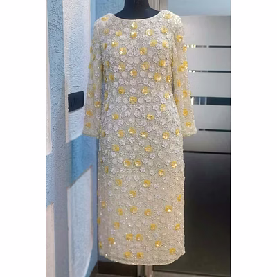 embalished short dress