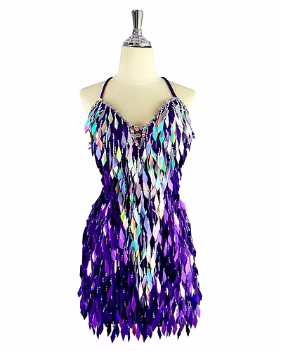 LACE SHORT DRESS-1008