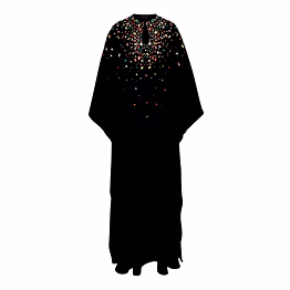 embroidered kaftan
