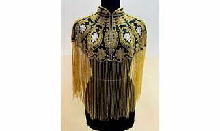 EMBROIDERY CAPE