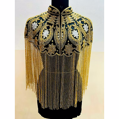 embroidery cape