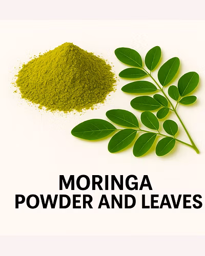 MORINGA POWDER AND LEAVES-1048