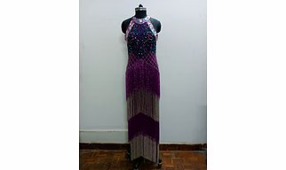 LADIES EMBRODERY  LONG DRESS