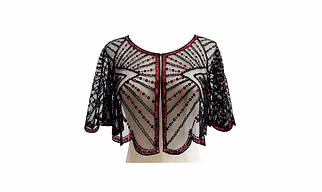 LADIES EMBROIDERY CAPE