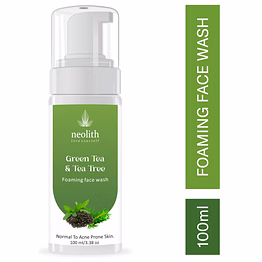 neolith green tea face wash 100ml