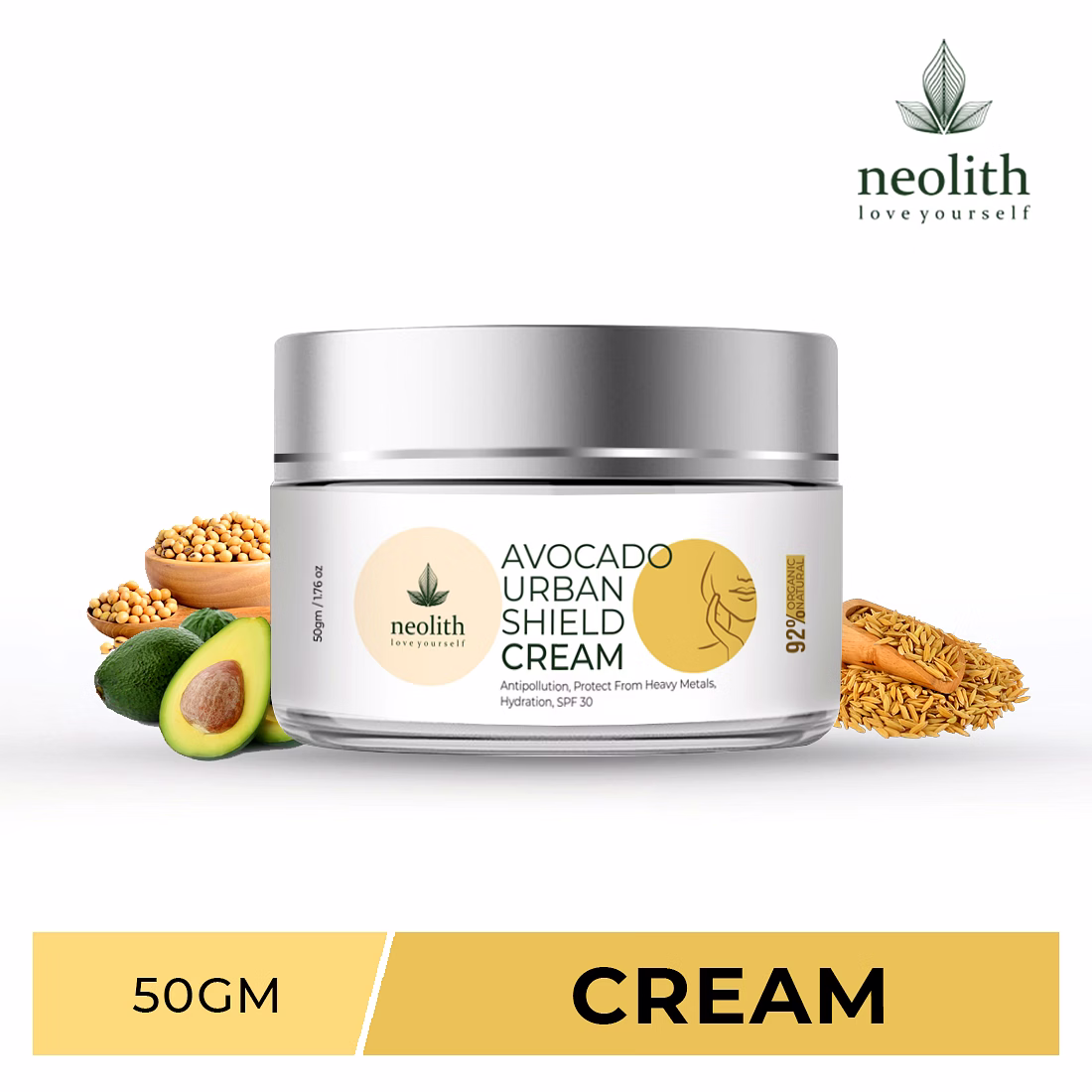 Neolith Avocado Urban Shield Cream 30gm image 4