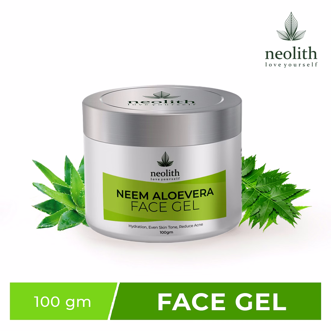 Neolith Neem Aloevera Face Gel 100gm image 4