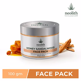 neolith honey sandalwood face pack 100gm