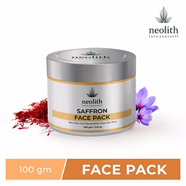 neolith saffron face pack 100gm