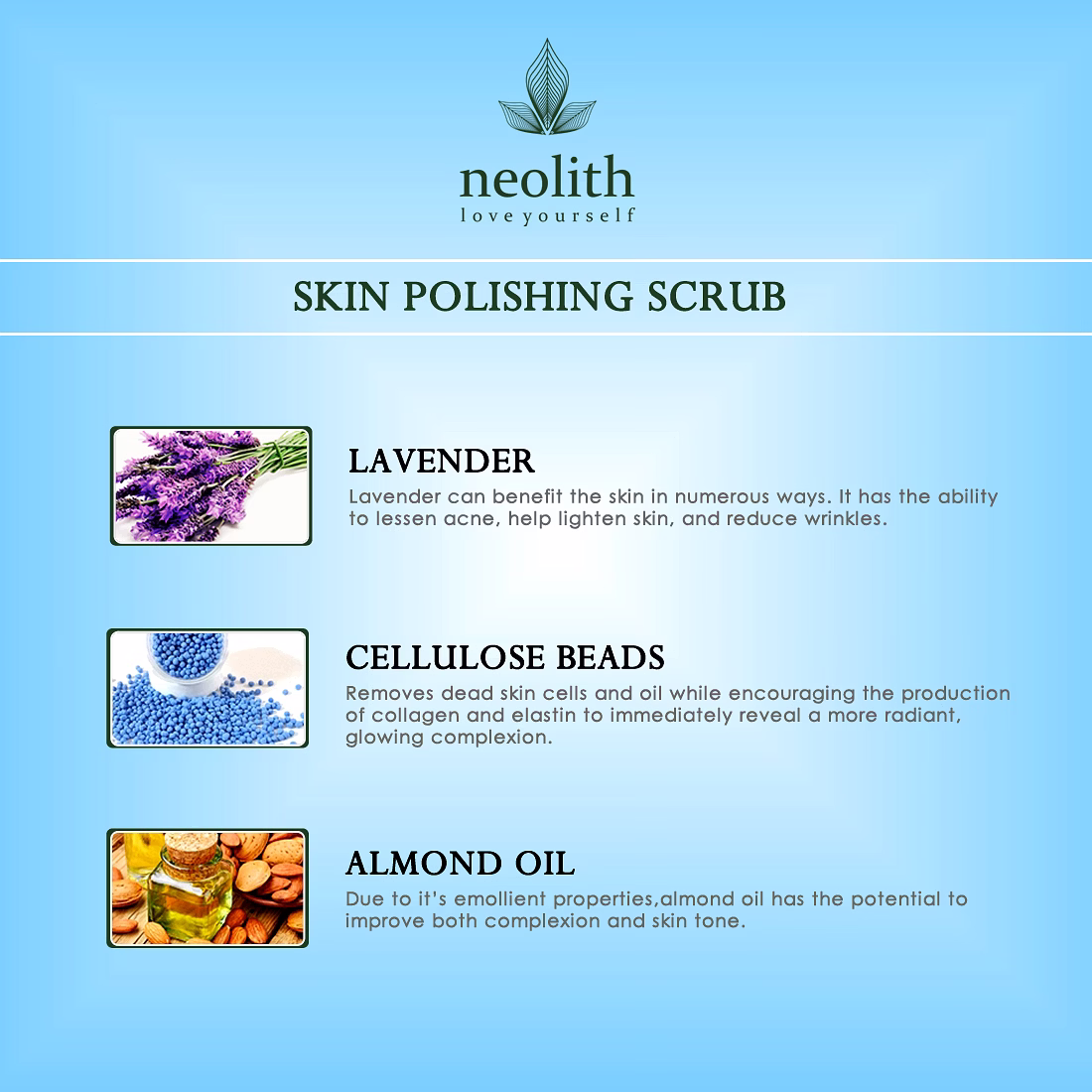 Neolith Skin Polishing Face Scrub 100gm image 3