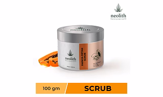 Neolith Papaya De-Tan Face Scrub 100gm