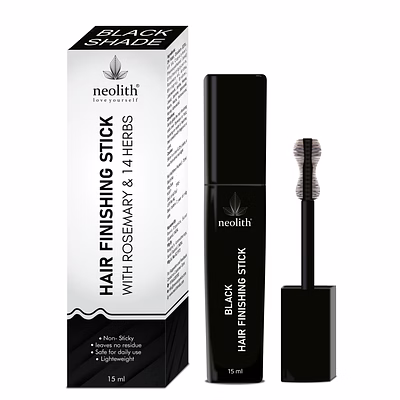neolith black hair finishing stick