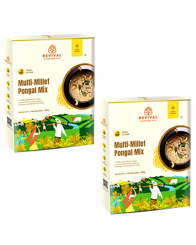 Multi-Millet Pongal Mix Pack Of 2 400g-GT-0013