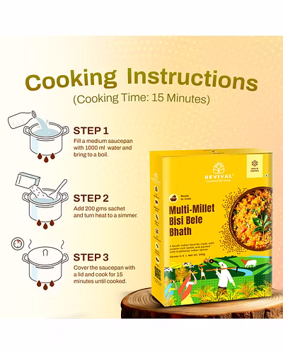 Multi-Millet Bisi Bele Bhath with Dosa 400g-3