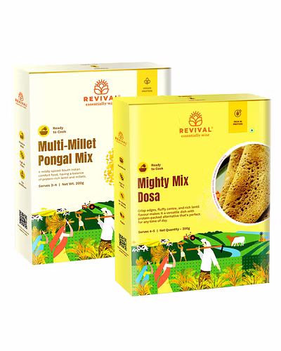 Multi-Millet Pongal Mix with Dosa 400g-GT-0008