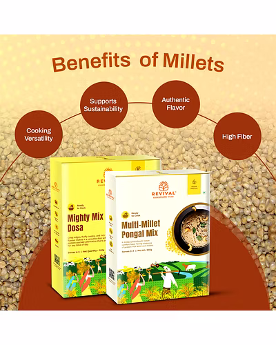 Multi-Millet Pongal Mix with Dosa 400g-2