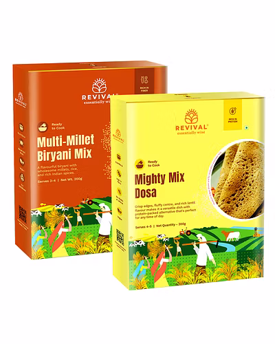 Multi-Millet Biryani Mix with Dosa 400g-GT-0007