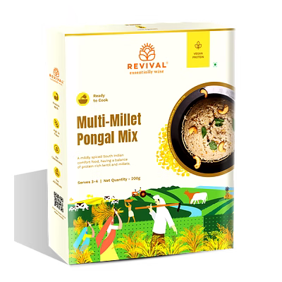 revival foods multi-millet pongal mix 200g