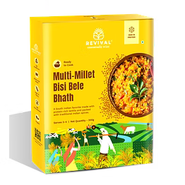 revival foods multi-millet bisi bele bhath 200g