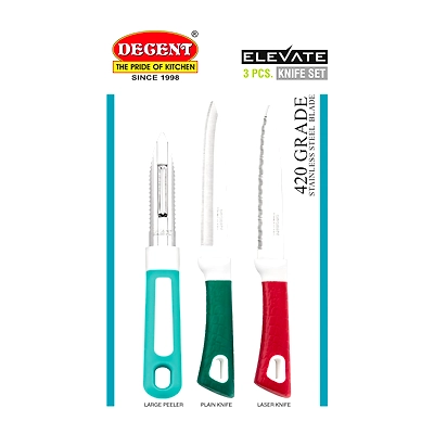 DECENT ELEVATE 420 S.S SURGICAL KITCHEN KNIFE SET