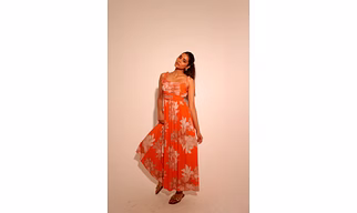 Sundown midi dress