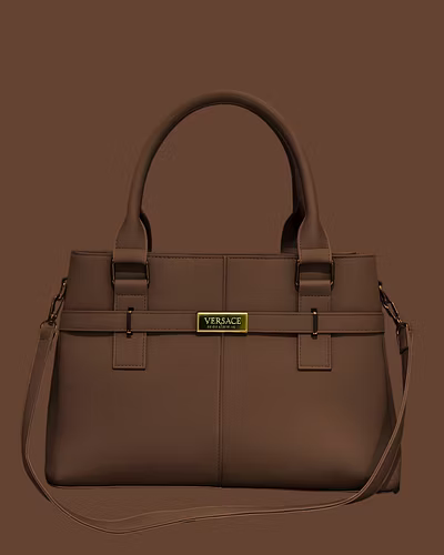 Elegant Buckle Handbag-Black-5