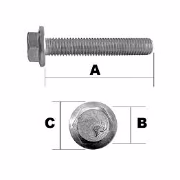 hex flange bolts & screws