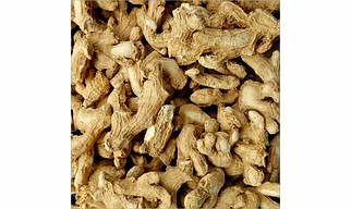 Dry process ginger