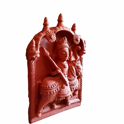 Molela Terracotta Art Panel 13x9 inches / Prosperity-1