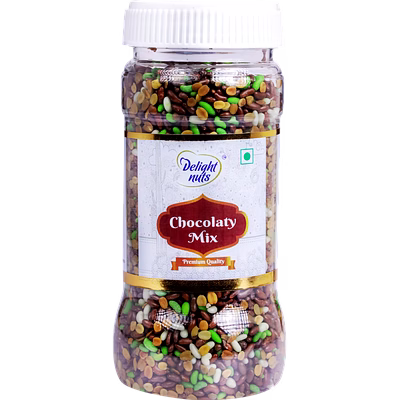 delight nuts chocolaty mix 220 gm