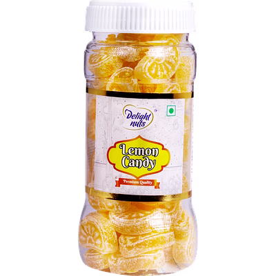 delight nuts lemon candy 200 gm