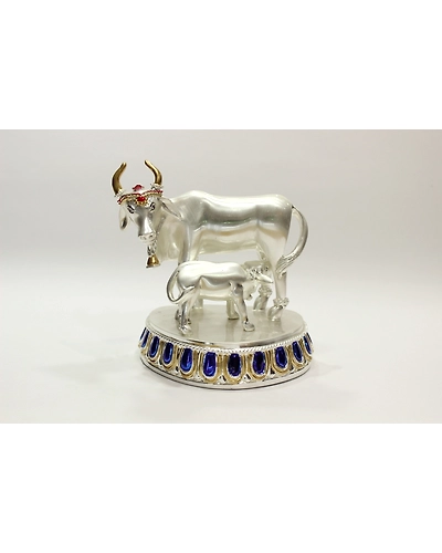 Silver Plated Cow Calf (Small)-TSL1802