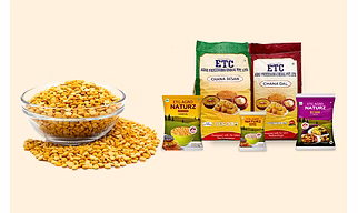 Sachet Pois Chiches Chana Dal Whole Besan NATURZ ETG Agro