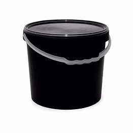 glen industries conteneur boîte plastique grande capacité avec couvercle glen couleur noire ou transparente
