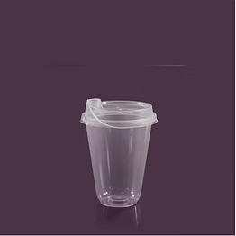 glen industries verre plastique à jus avec couvercle et trou à paille glen couleur transparente