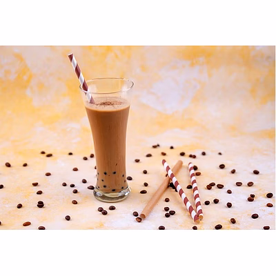 Pailles Amidon PLA et Papier FSC pour boire Biodégradable GLEN-1