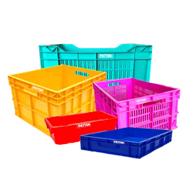 patton international caisses en plastique contact alimentaire professionnelle logistique pour transport et stockage patton