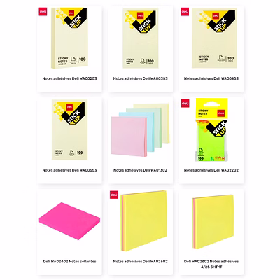 Produit Adhésif pour Papiers Deli et Pentonic LINC-1