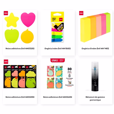 Produit Adhésif pour Papiers Deli et Pentonic LINC-2