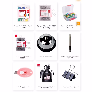 Fournitures Bureau pour écoles et Espaces Travail Deli LINC