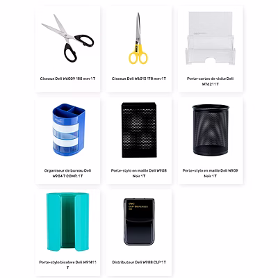 Fournitures Bureau pour écoles et Espaces Travail Deli LINC-1