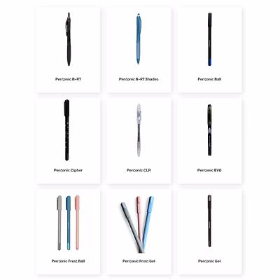 Instruments d'écriture LINC de qualité comme Stylos et Crayons de Pentonic et Uniball, et Marqueurs de Swype-1