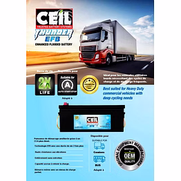 ceil exide industries batterie pl camion bus start and stop et sans entretien qualité oem ceil exide