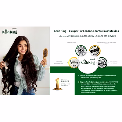 Huile Ayurvédique Shampoing Kesh King-12865235