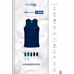 débardeur homme vest colors rupa